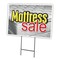 Signmission Matress Sale Yard Sign & Stake outdoor plastic coroplast window, C-2436 Matress Sale C-2436 Matress Sale - alternate 1